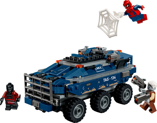 Конструктор LEGO® 76349 Человек-паук: погоня за тюремной машиной