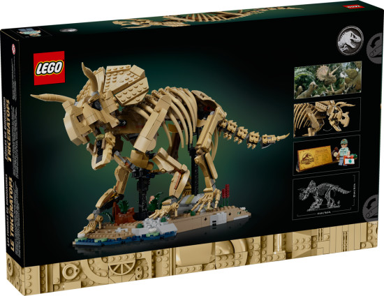 Конструктор LEGO® 77985 Кости динозавра: трицератопс