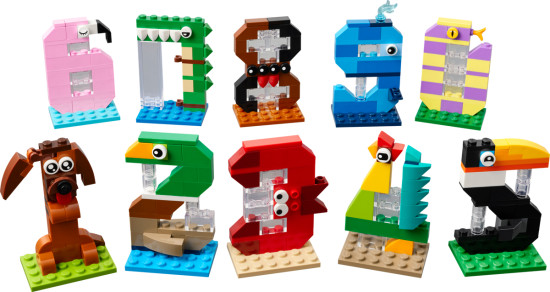 Конструктор LEGO® 40807 Цифры для именинников