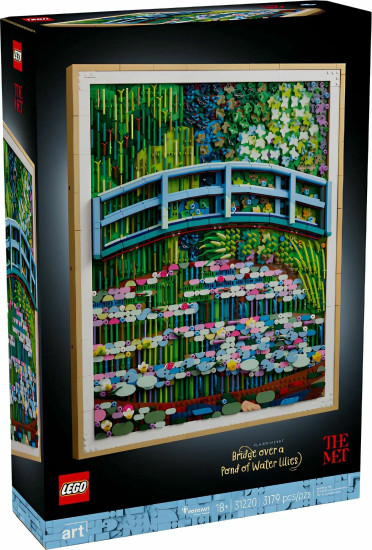 Конструктор LEGO® 31220 Клод Моне — «Пруд с лилиями»