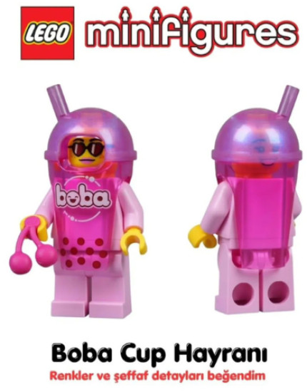 Минифигурка LEGO серия 29 Боба кап фан 71052_11