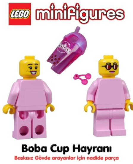 Минифигурка LEGO серия 29 Боба кап фан 71052_11