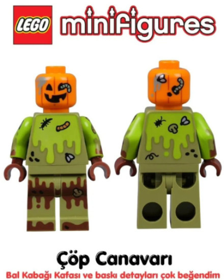 Минифигурка LEGO серия 29 Мусорный монстр 71052_8