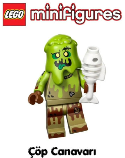 Минифигурка LEGO серия 29 Мусорный монстр 71052_8