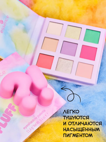 Палетка теней для век «Eyeshadow palette», оттенок 01 Cotton Candy Skies