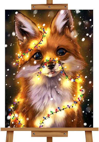 Мозаика алмазная «Лисёнок»