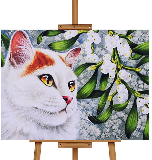 Мозаика алмазная «Котёнок»