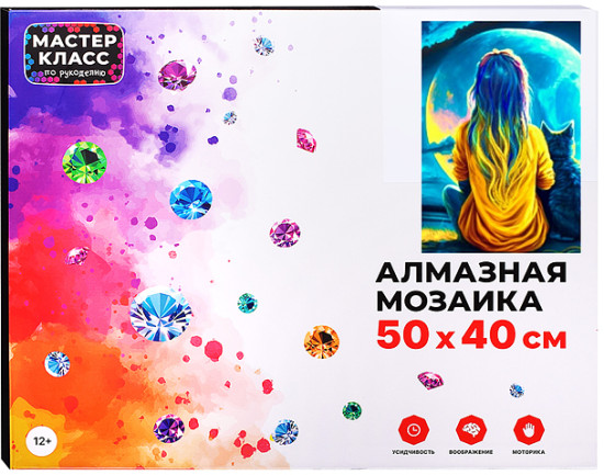 Мозаика алмазная «Лунная ночь»