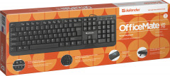 Клавиатура Defender Office Mate HM-710 KZ - Фото 3