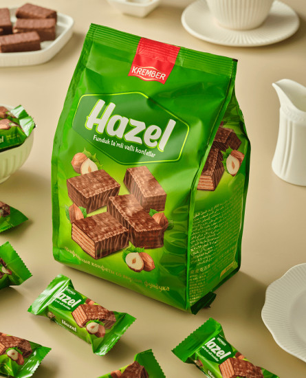 Вафельные конфеты со вкусом фундука «Hazel»