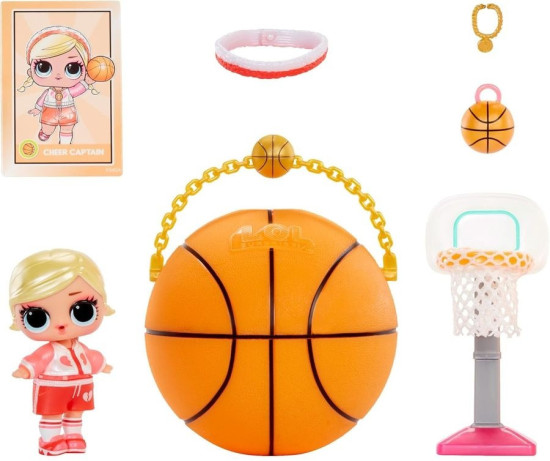 Кукла-сюрприз Surprise Loves All Star Sports Vault Tots 9 см 523994