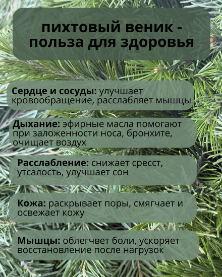 Веник пихты