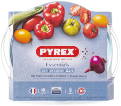Кастрюля Pyrex essentials с крышкой из боросиликатного стекла - Фото 3