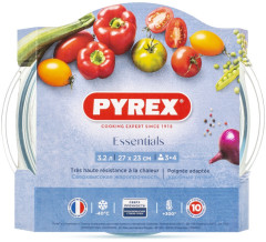 Кастрюля Pyrex essentials с крышкой из боросиликатного стекла - Фото 3