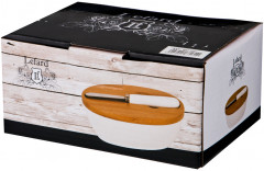 Масленка с крышкой и ножом - Фото 2