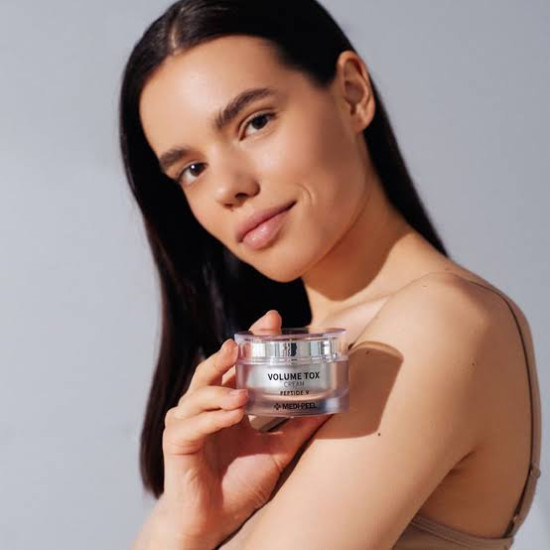 Крем для лица омолаживающий с пептидами и эктоином «Volume Tox Cream Pro»
