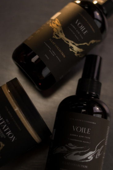 Дымка для тела Voile Eclat Collection, серебристая