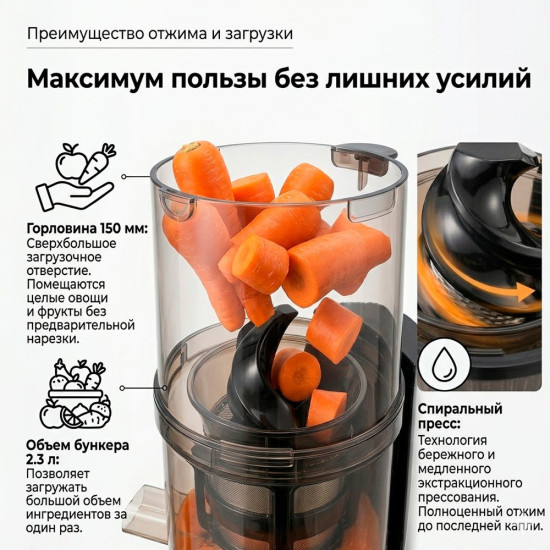 Шнековая соковыжималка KJ3091