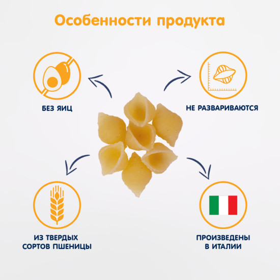 Паста «Морские Ракушки»