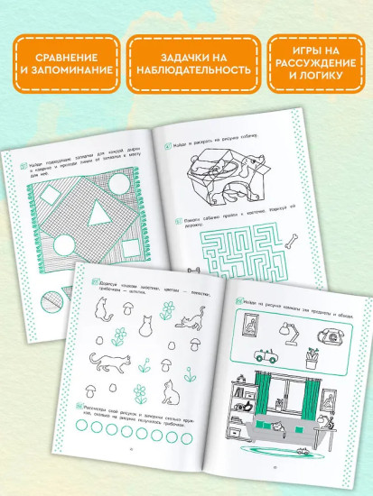 Решаю логические задачи. 4-5 лет