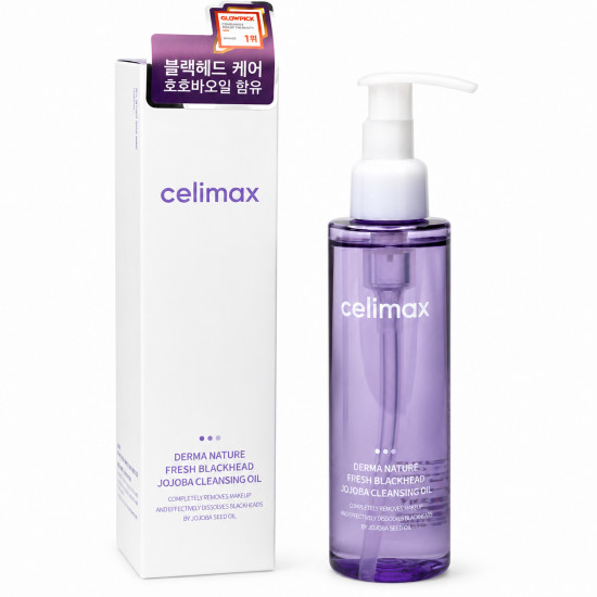 Derma Nature Fresh Blackhead Jojoba Cleansing Oil — гидрофильное масло с маслом жожоба для очищения пор, 150 мл
