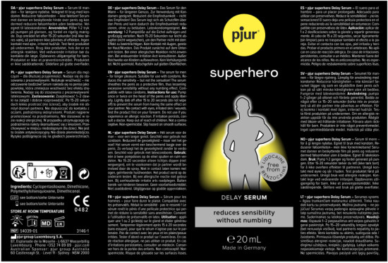 Пролонгатор сыворотка «Superhero delay serum»