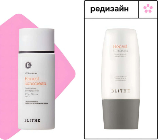 Спф Blithe Honest Sunscreen SPF 50
