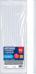 Клеевые стержни прозрачные, клейкость Стандарт (ремонт, хобби), 11×270 мм, 50 штук, (РАББИТЕКС), 671489 - Фото 5