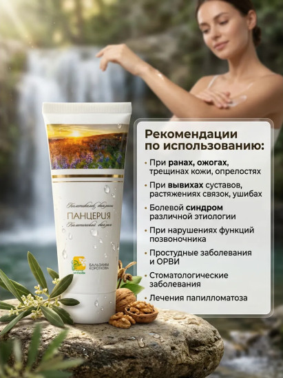 Косметический бальзам «Панцерия»