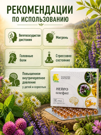 Масляный бальзам «Нейро-олефит»