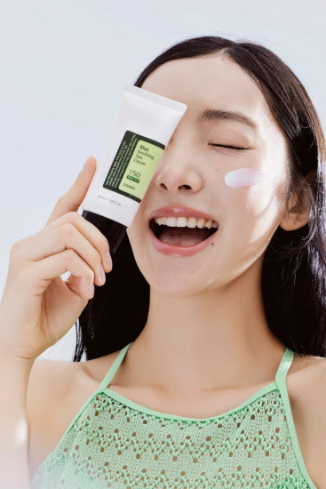 Крем солнцезащитный Aloe Soothing Sun Cream SPF50 PA+++