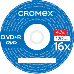 Диск DVD+R (КРОМЕКС), 4,7 Gb, 16x, Slim Case, 1 шт., 514308 - Фото 2