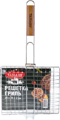 Решетка-гриль универсальная, 47х(20×24×2 см), Малая, хромированная, (ТАЙГАРУ), 702548 - Фото 4
