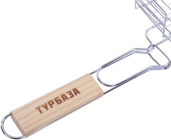 Решетка-гриль Глубокая универсальная, 66х(20×20×5 см), Малая, хромированная, , 702552