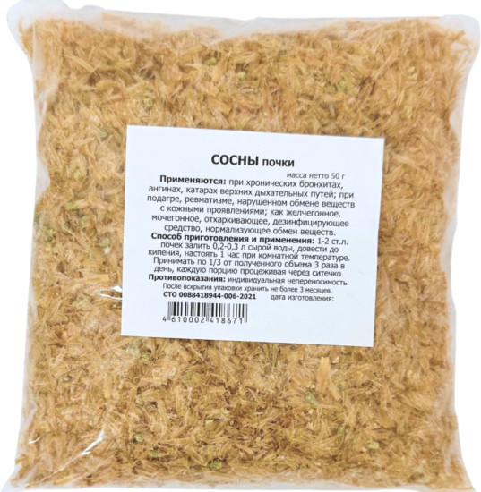 Сосны почки