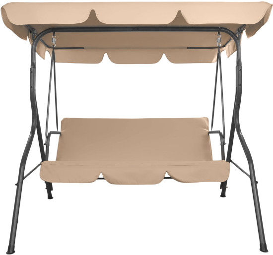Качели садовые (НОСТРЕСС) COMFORT SC-003, 3 места