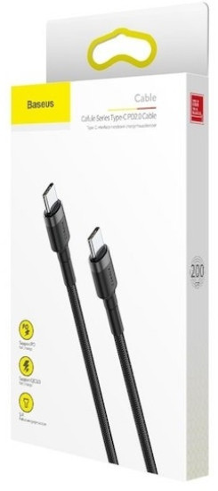 Кабель Cafule CATKLF-HG1 Type-C-Type-C 60W, 2м