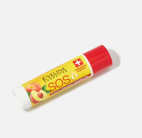 Бальзам для губ с маслом арганы SPF 10, Персиковый сорбет