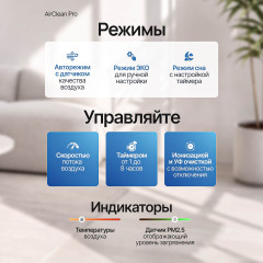 Очиститель воздуха AirClean Pro WiFi - Фото 4