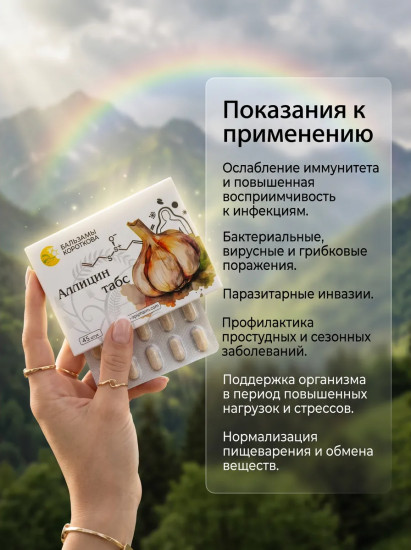 Аллицин Табс
