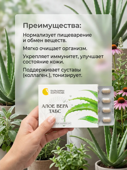Алое Вера Табс