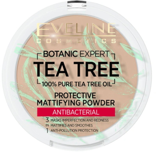 Матирующая пудра для лица 3в1 «Botanic Expert », тон 002 Ivory