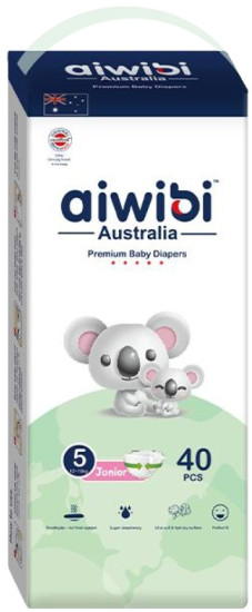 Подгузники Junior AWB01-05 6972731714751 XL (12-18 кг), 40 шт