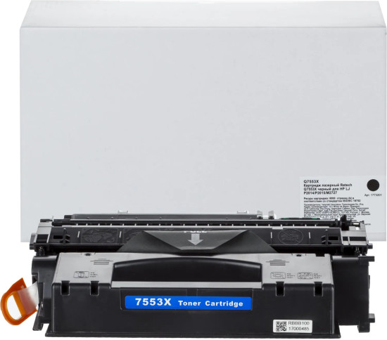 Картридж лазерный Retech Q7553X