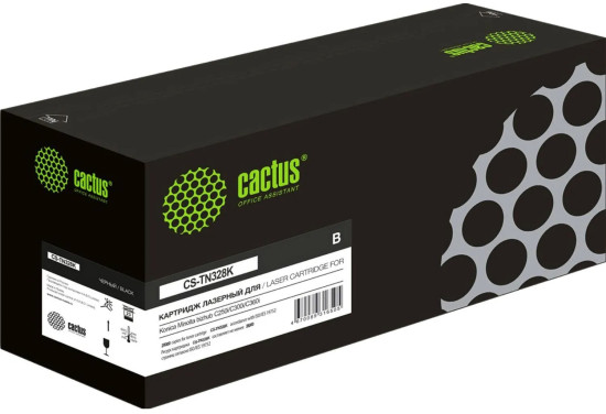 Картридж лазерный Cactus TN328K CS-TN328K