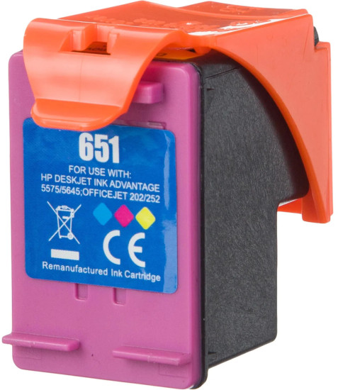 Картридж струйный Комус 651 C2P11AE CMY