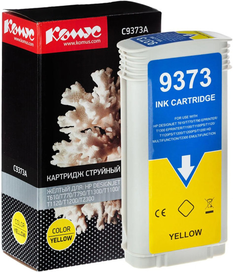 Картридж струйный Комус 72 C9373A