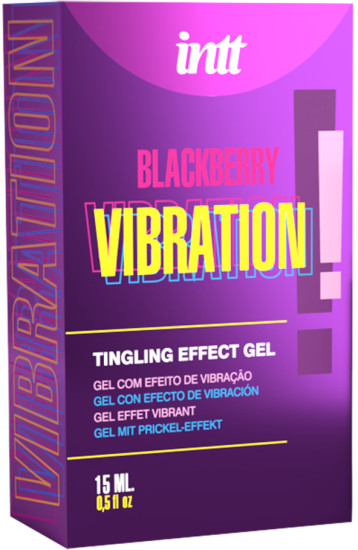 Жидкий вибратор с ароматом ежевики «Vibration blackberry»