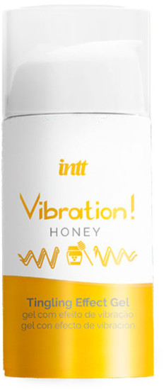 Жидкий вибратор c ароматом мёда «Vibration honey»