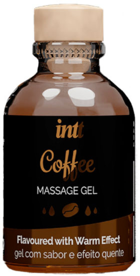 Массажное масло гель с согревающим эффектом и ароматом кофе «Coffee massage gel»
